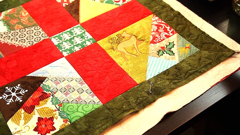 Quilt Over Embroidery