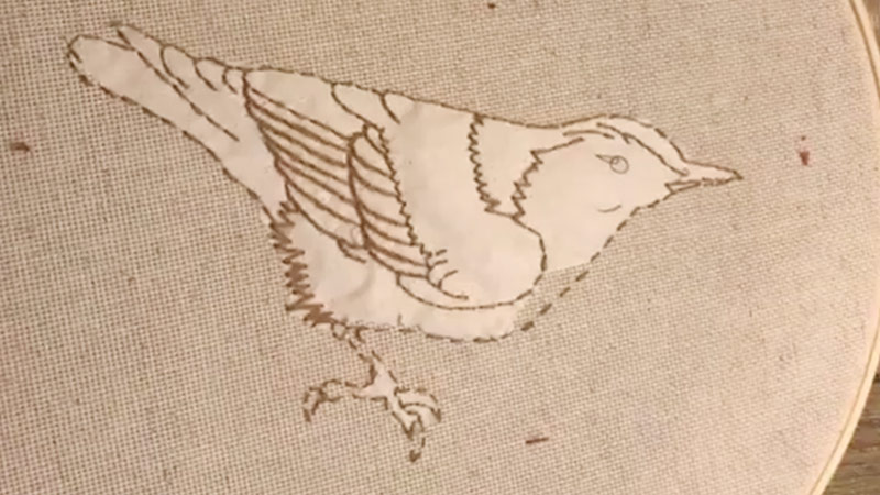 Remove Paper After Embroidery