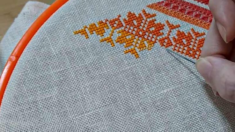 Small Symbol Mean in Cross Stitch