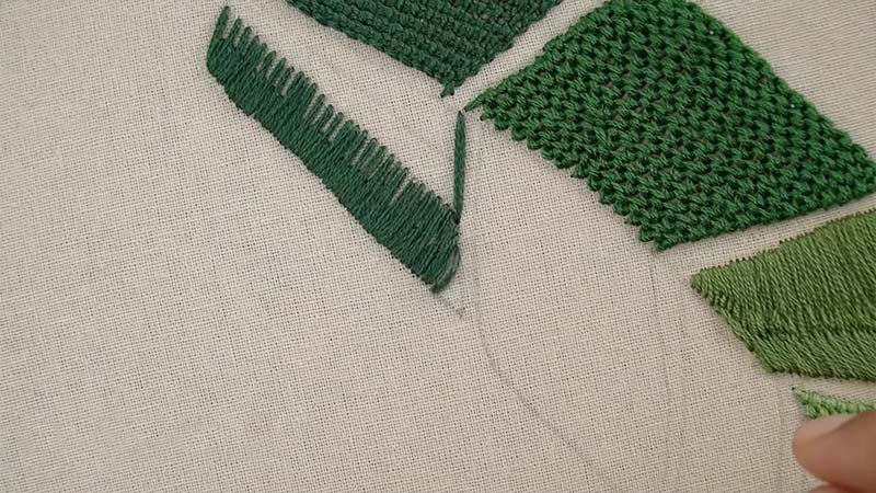 Embroidery Stitch For Filling
