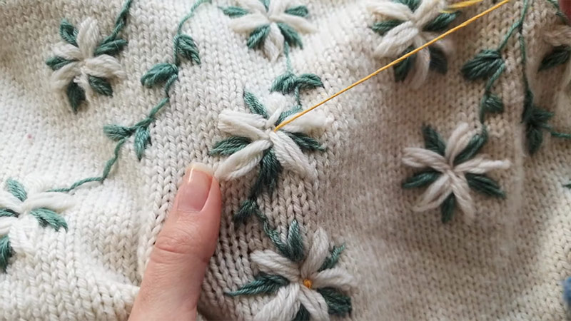 Knitting Thread For Embroidery