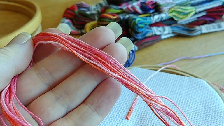 Color Changing Embroidery Thread