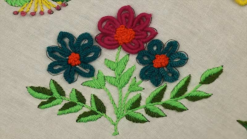 Embroider A Pillow Sham