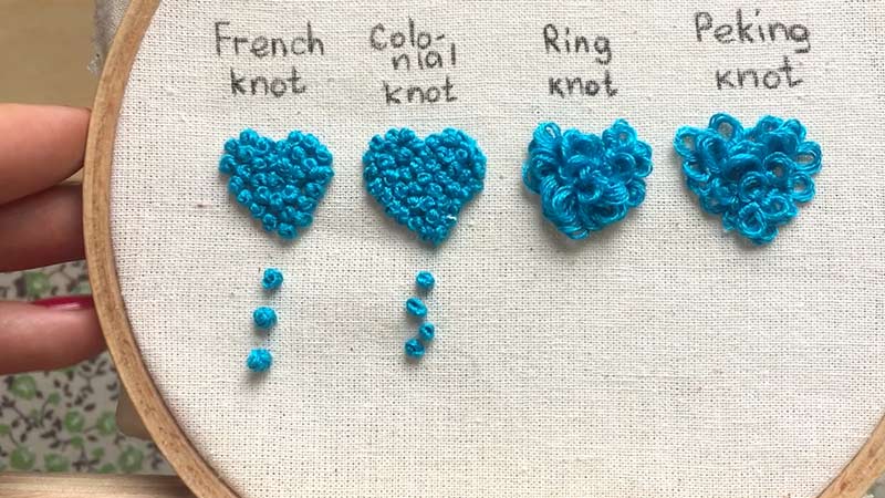 Embroidery-Knot