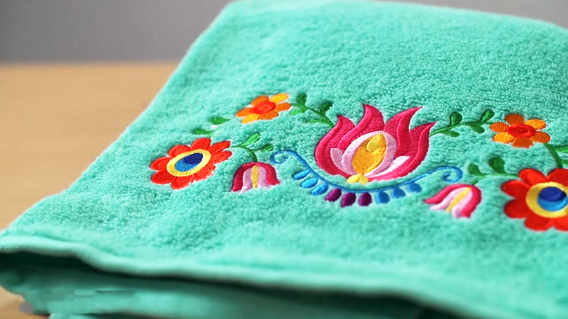 Embroidery-On-Towels