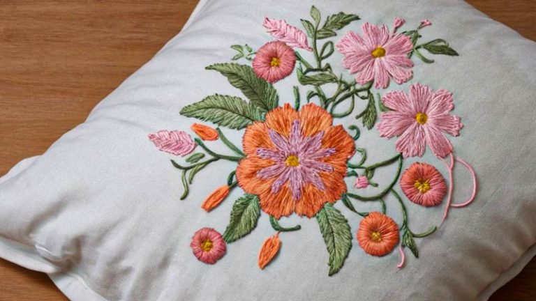 Hand Embroider a Pillowcase