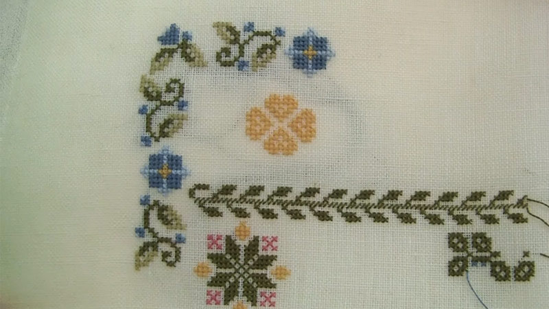 Petit Point Finished Embroidered Pieces for sale