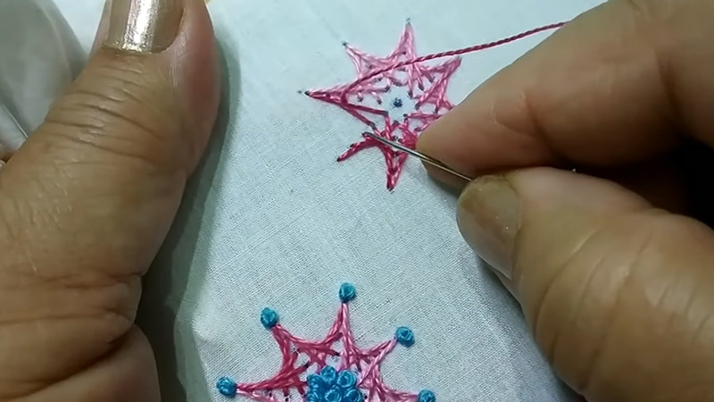 Pin-Stitch-In-Embroidery