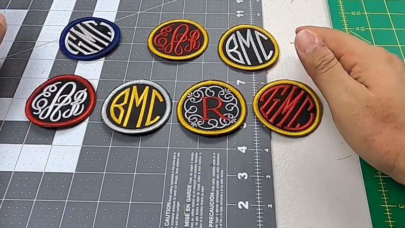 Clean Embroidered Patches