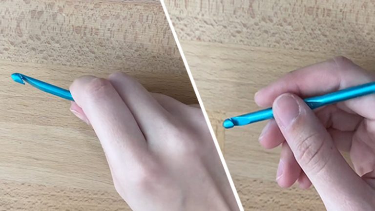 Knife Grip Vs Pencil Grip Crochet