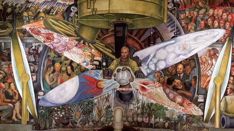 Diego Rivera's Mural Destroyed