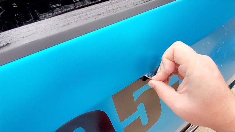 Get Sticky Residue Off Vinyl Decal
