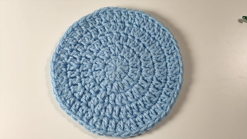Crochet Circle Curling