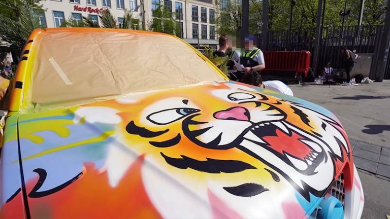 Paint a Mural on a Car