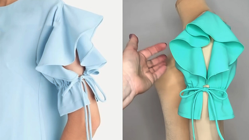 Difference Between Frill and Ruffle