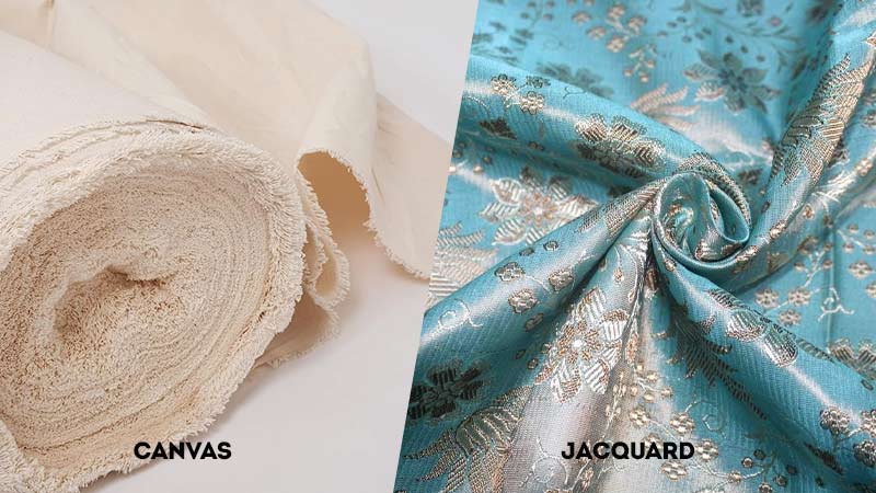 Canvas Vs Jacquard