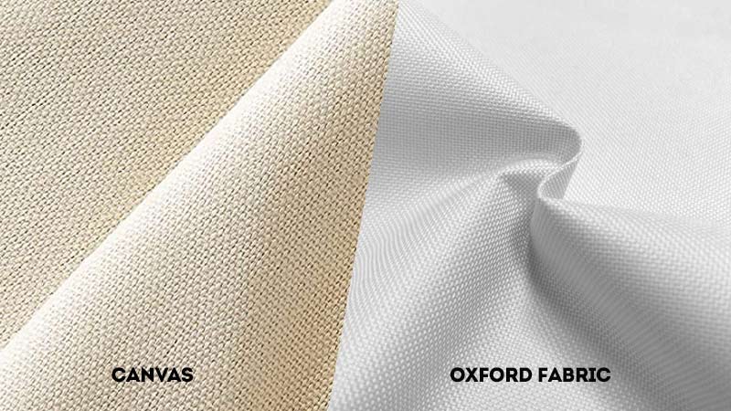Canvas vs Oxford Fabric