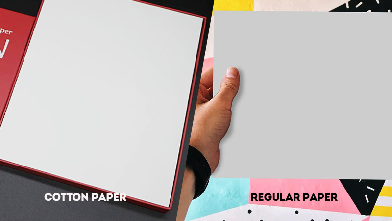 Cotton Paper Vs Regular Paper