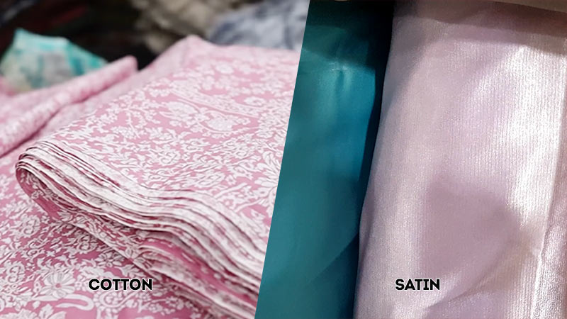 Cotton Vs Satin