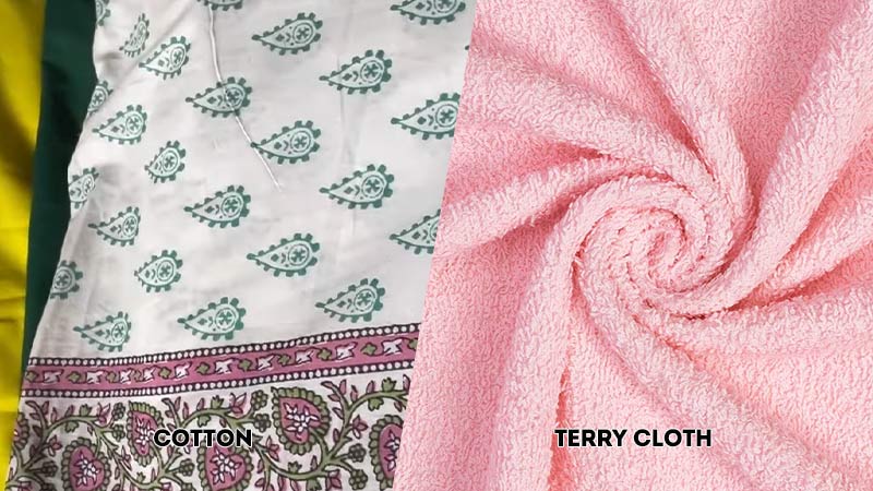 Cotton Vs Terry Cloth