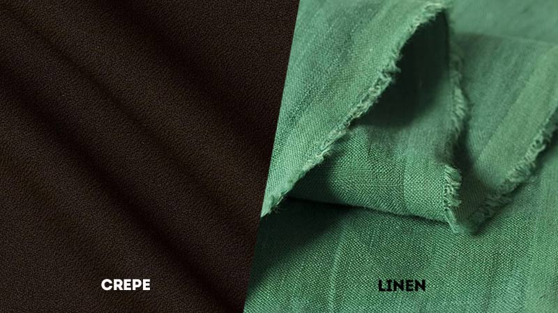 Crepe Vs Linen