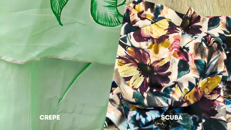 Crepe Vs Scuba