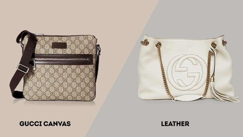 Gucci Canvas vs Leather: Know the Differences - Wayne Arthur Gallery