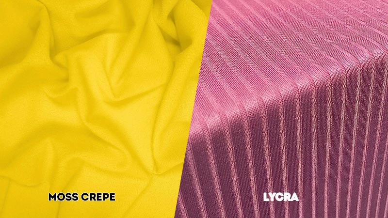 Moss Crepe Vs Lycra