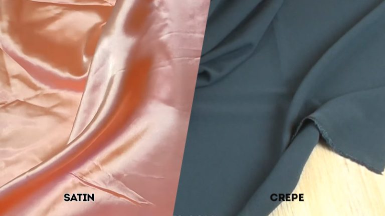 Satin vs Crepe