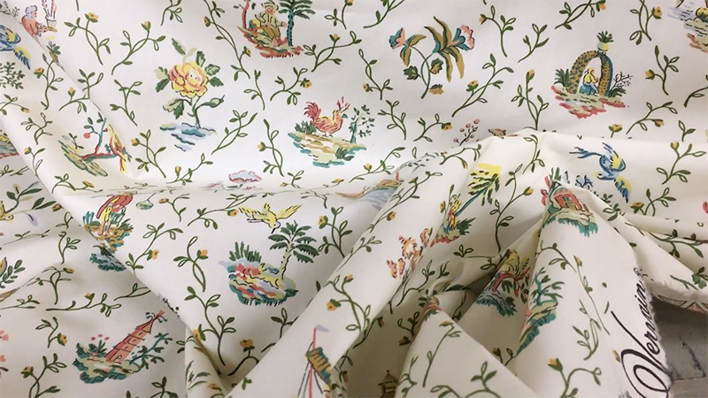 Toile Fabric