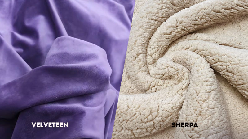 Velveteen Vs Sherpa