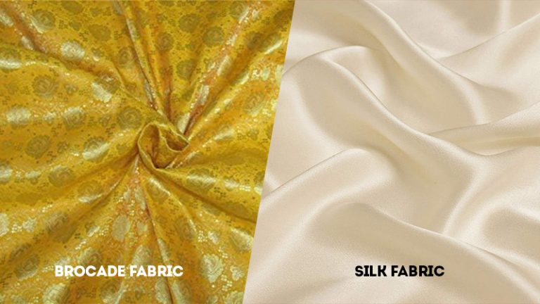 brocade vs silk