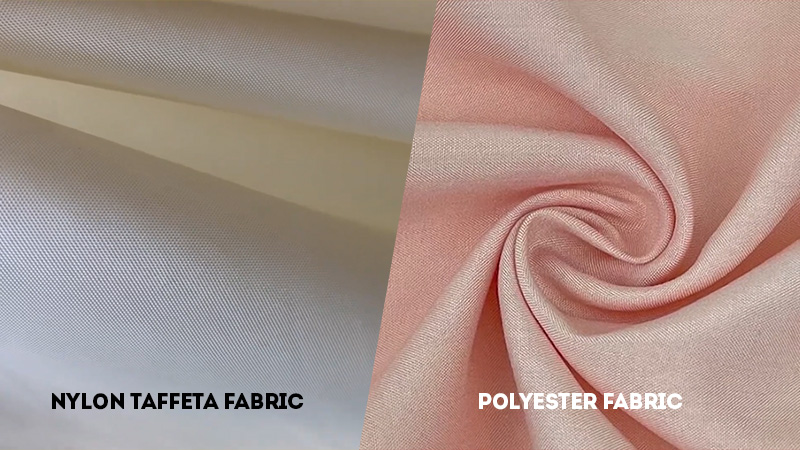 nylon taffeta vs polyester