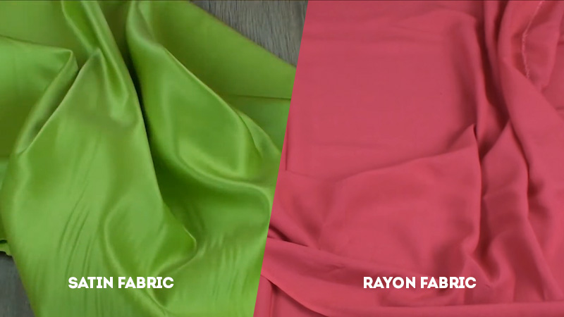 satin vs rayon