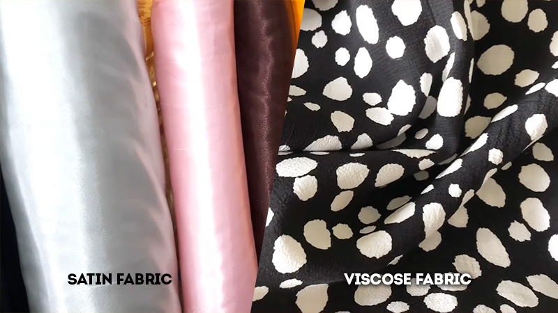 satin vs viscose