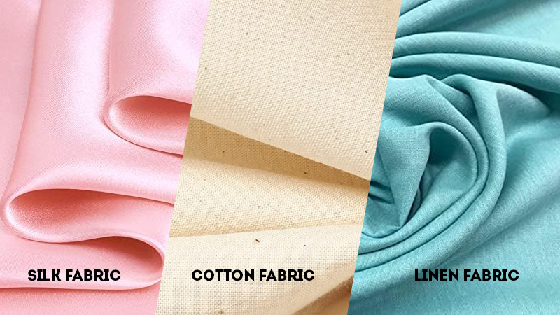 silk vs cotton vs linen