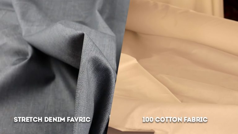 stretch denim vs 100 cotton