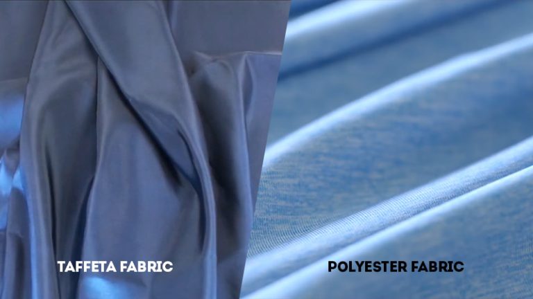 taffeta vs polyester