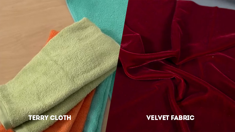 terry cloth vs velvet