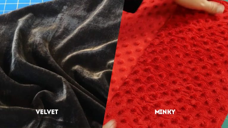 velvet vs minky