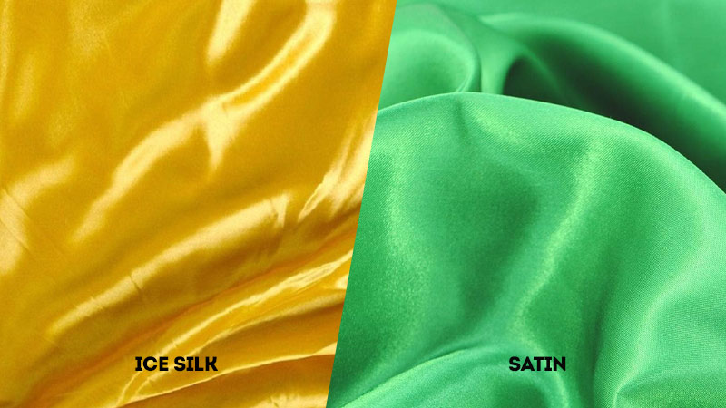 Ice Silk Vs Satin