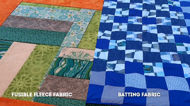 fusible fleece vs batting