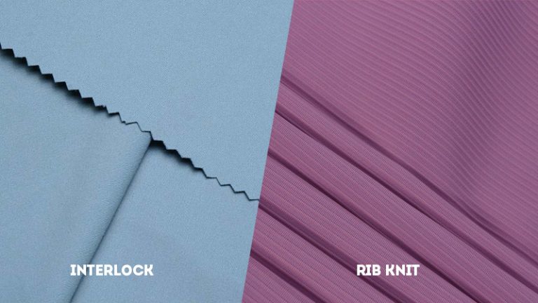 interlock vs rib knit