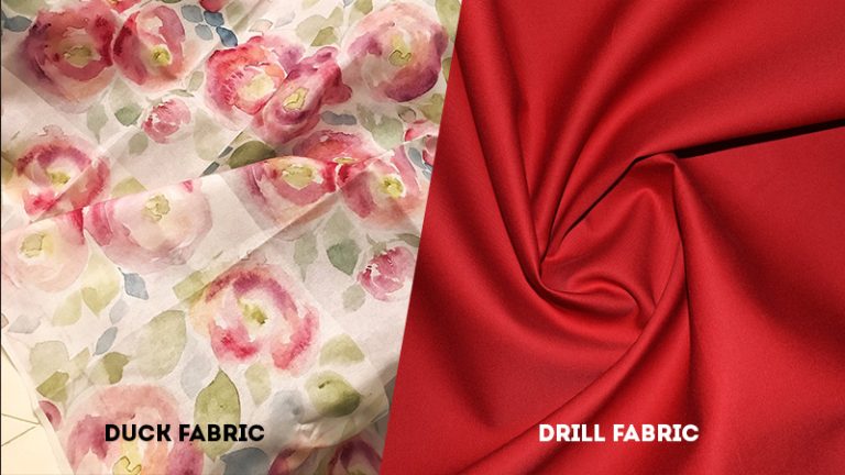 duck vs drill fabric