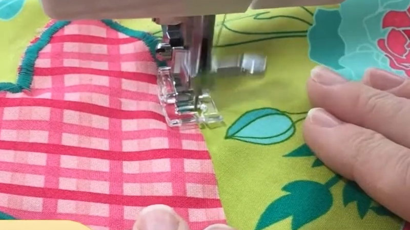 Appliqué with a Walking foot