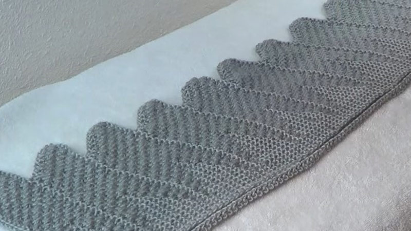 Blocking Important in Knitting