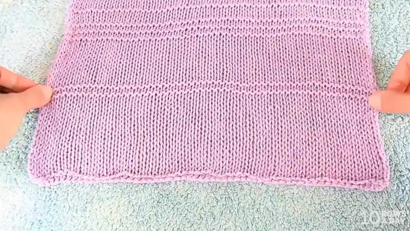 Blocking in Knitting