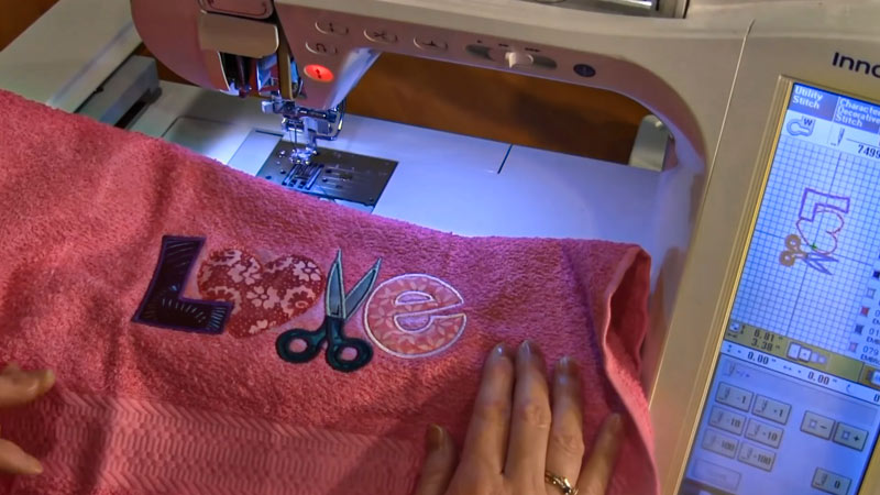 Challenges to Embroider Towels by Machine