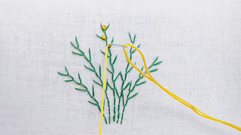 Common Mistakes People Make While Doing Feather Stitch In Embroidery