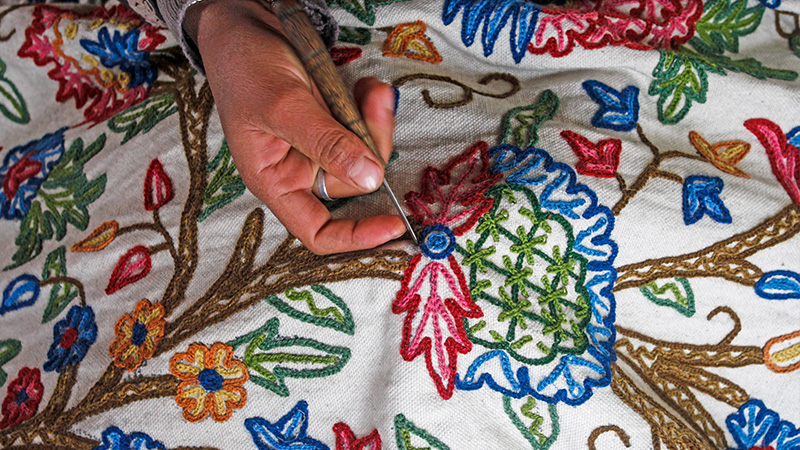 Crewel Embroidery